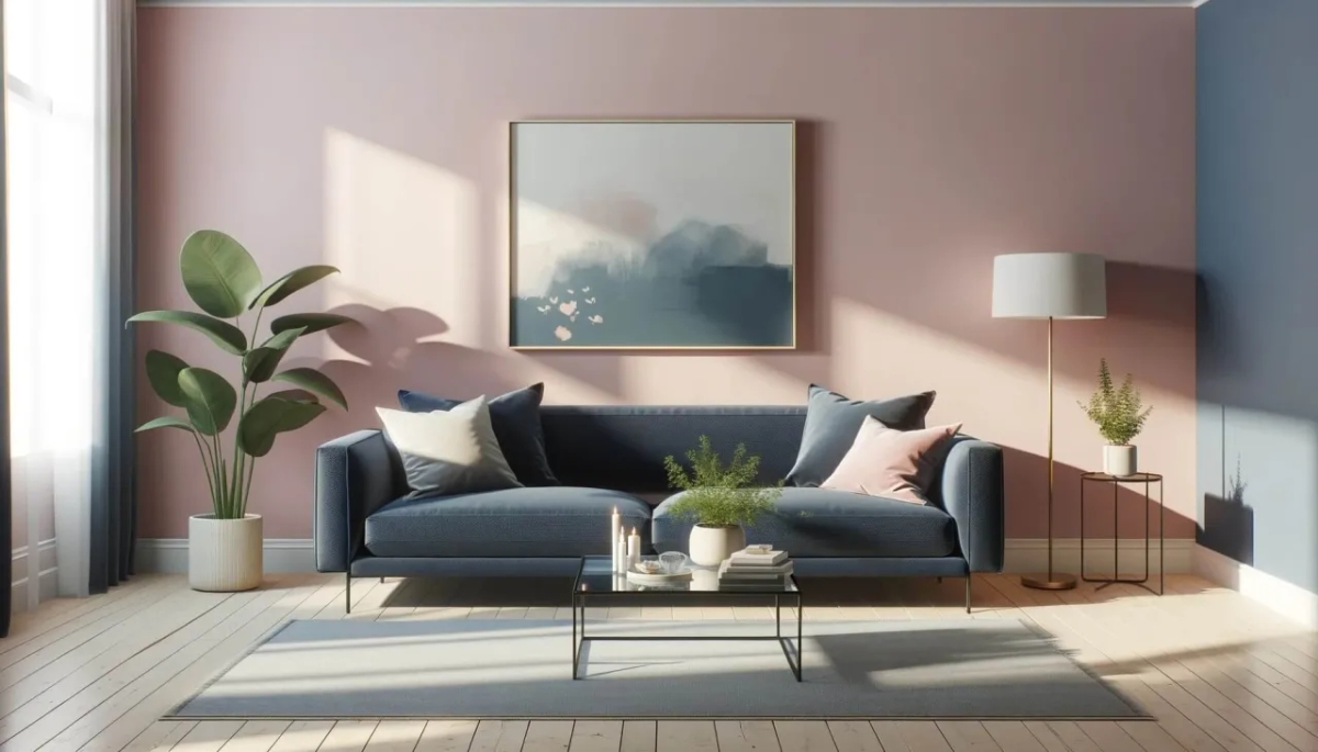 Jakie ściany do granatowej kanapy? Odkryj idealne kolory dla wnętrza